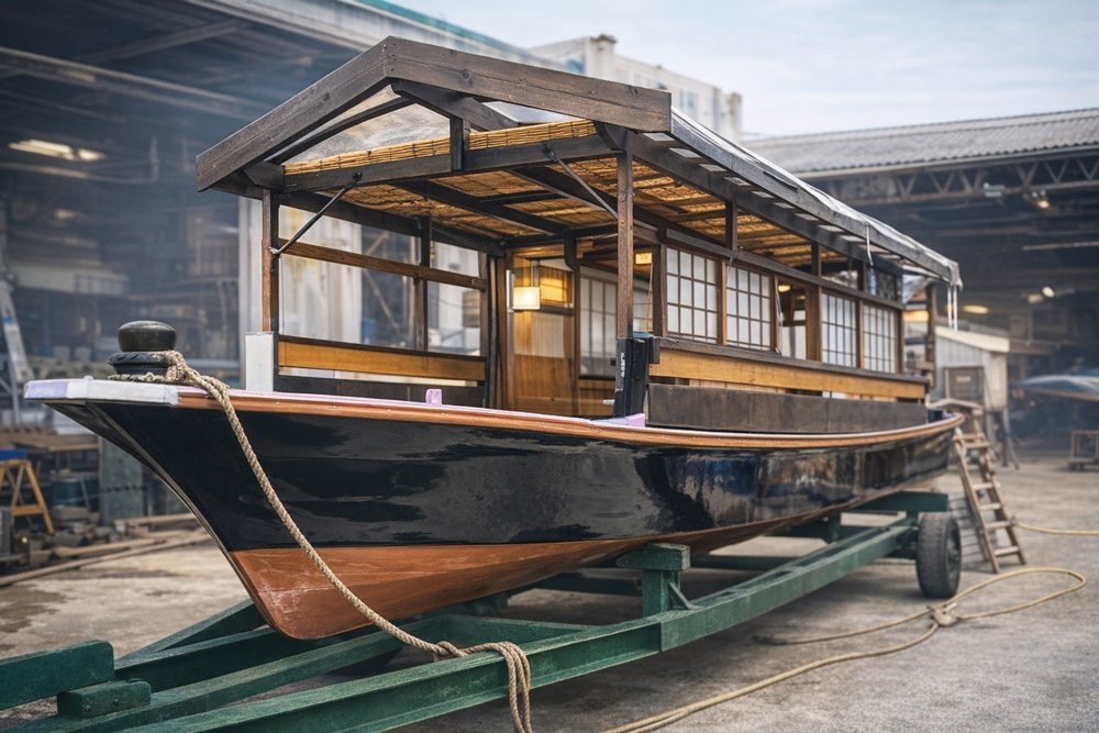 屋形船修繕費用
